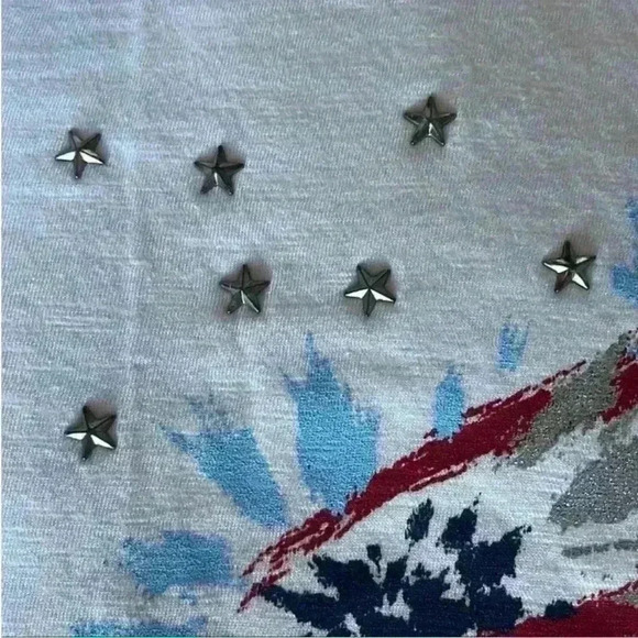 North River Graphic Printed Slub T-Shirt Short Sleeve in White Size Large NWT - Picture 6 of 10